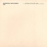 [album cover art] zakè – Orchestral Tape Studies II